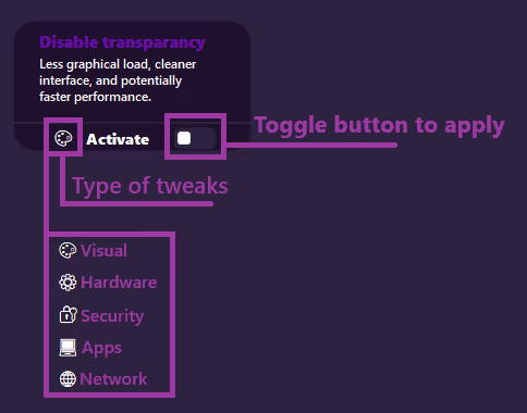 TBoost UI Elements Preview